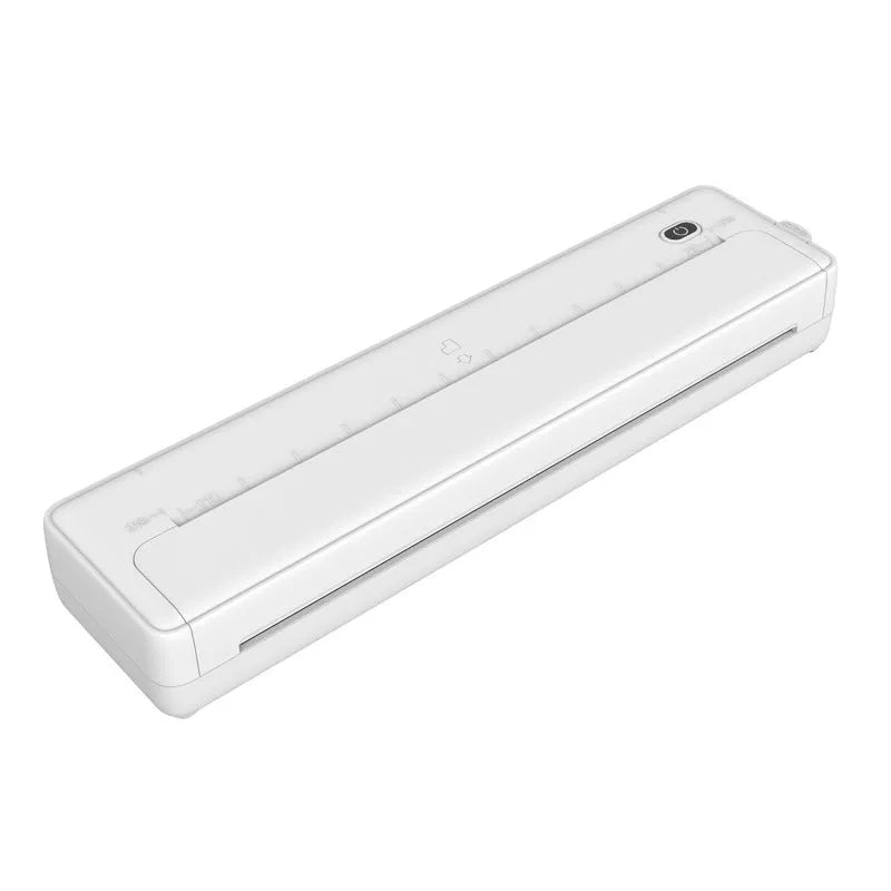 A4 Bluetooth wireless portable printer in black or white for mobile phone computer text printing