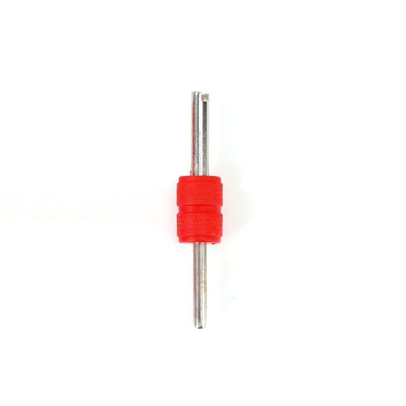 Aluminium alloy single-head tool twist valve wrench shown in one of three available colour styles.