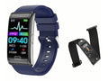 E600 smart watch with non-invasive blood sugar testing on wrist display