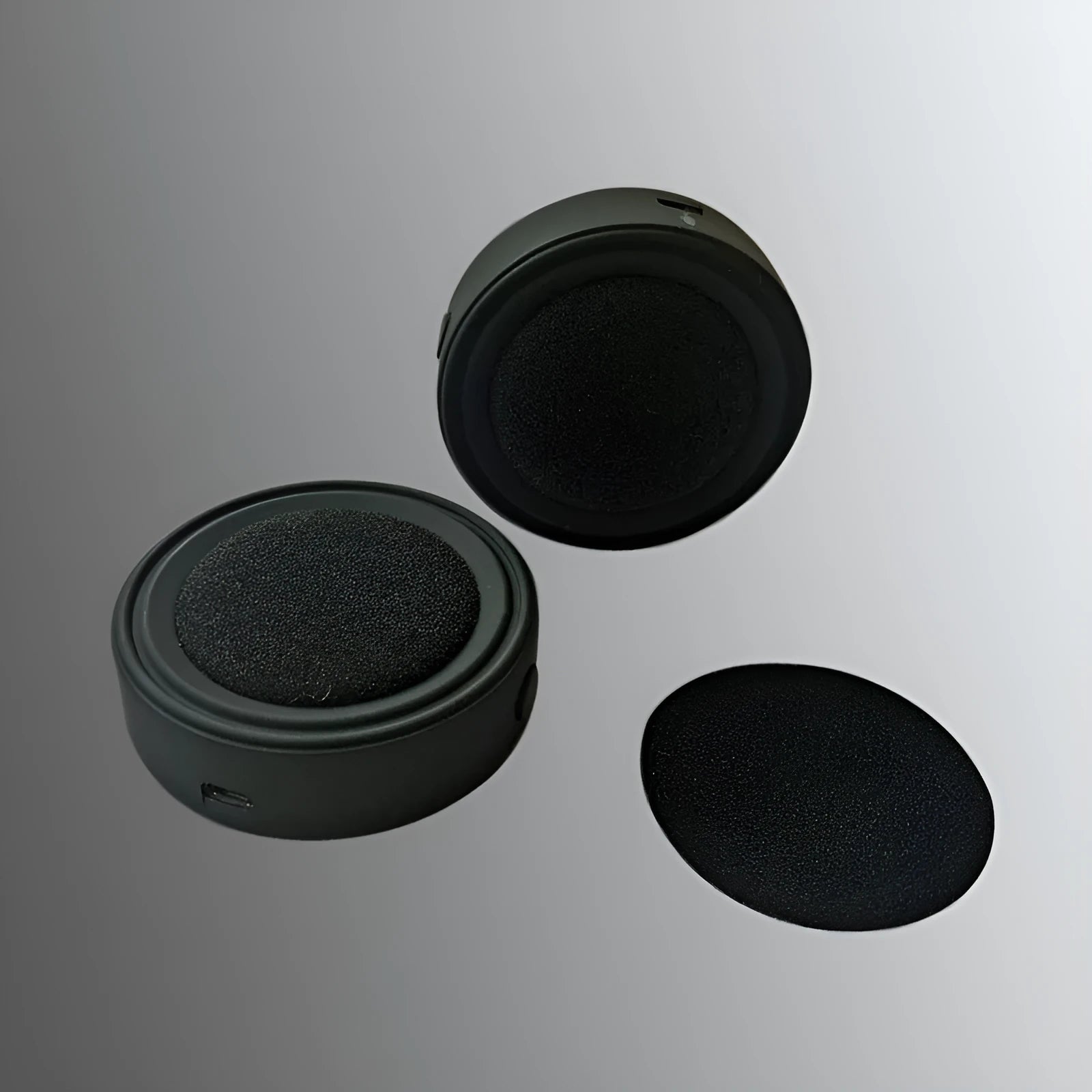 Black waterproof Bluetooth 5.0 helmet headset with bilateral stereo sound and multi-point connection for motorcycle and cycling use