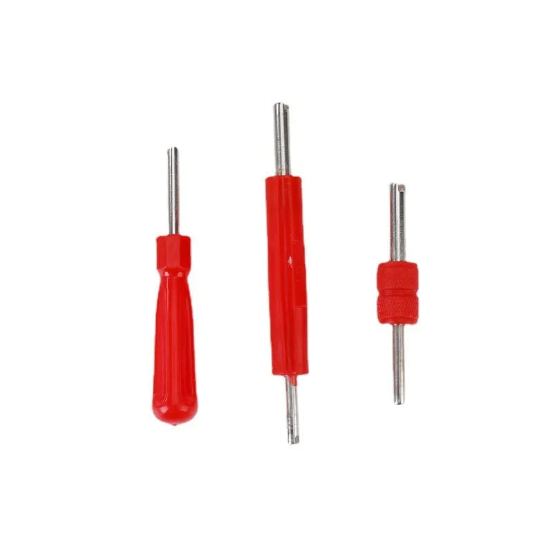 Aluminium alloy single-head tool twist valve wrench shown in one of three available colour styles.