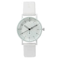Women's digital silicone quartz watch with 33mm dial in mint green colour cartoon design