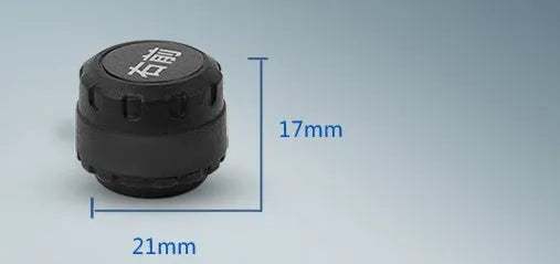 Bluetooth wireless tyre pressure monitoring system with built-in or external sensors and 5+ year battery life