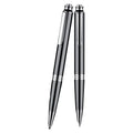 Black USB voice recorder pen measuring 120mm long, shown next to a ruler for scale.