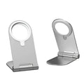 Silver vertical adjustable magnetic car bracket for iPhone 12 dashboard mounting