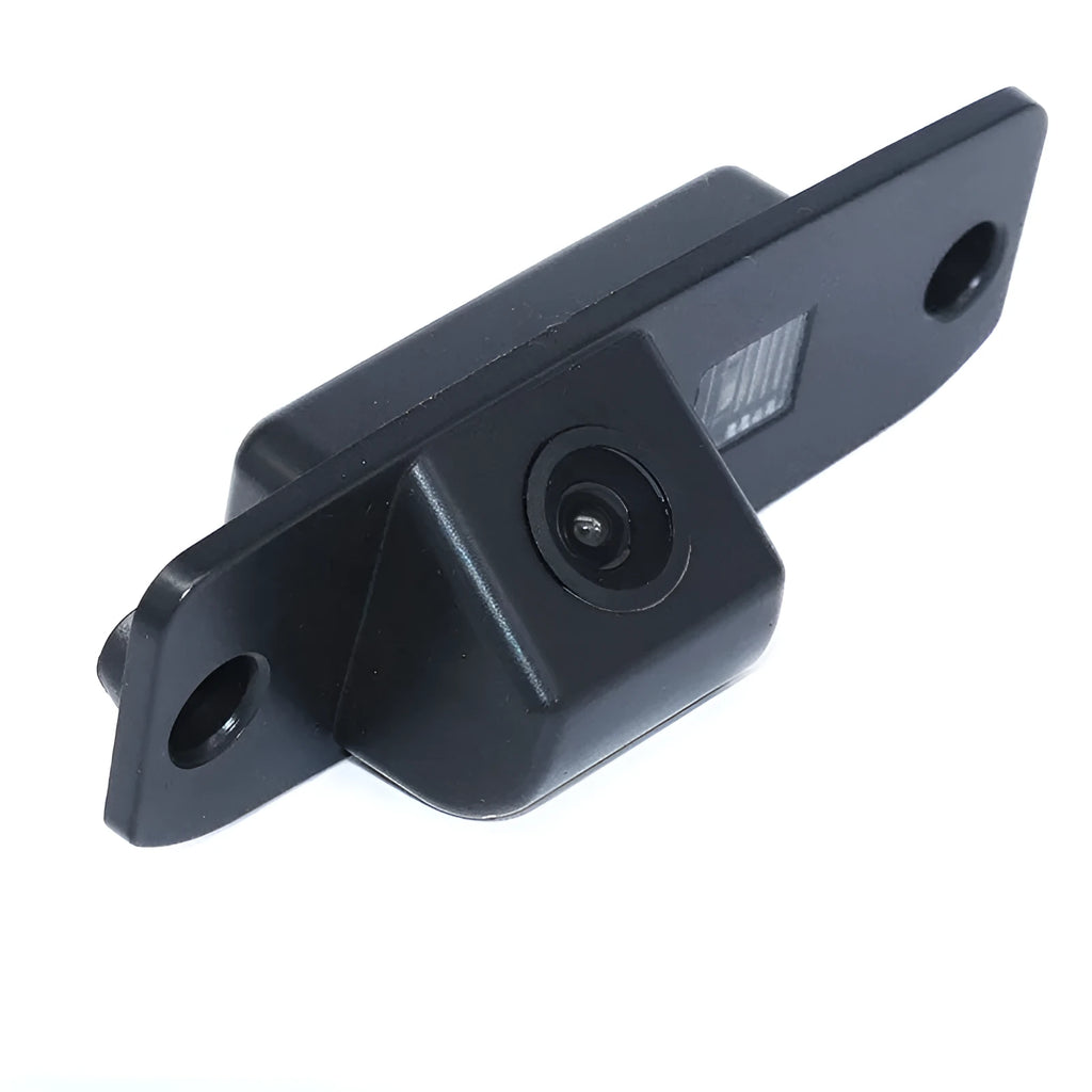 Black ABS plastic rearview camera with 170° wide angle lens for car reversing