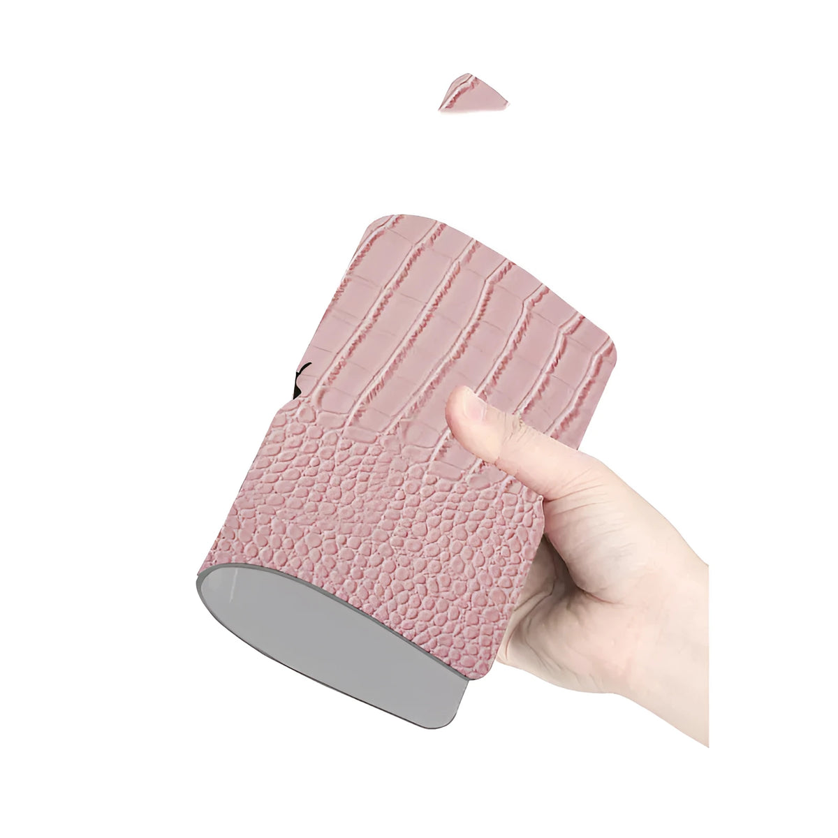 Pink MacBook protective case with bubble pattern and colourful stickers, compatible with 11-inch to 16-inch models.
