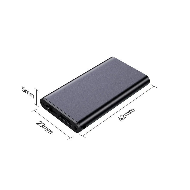 Encryption voice recorder pen with aluminum alloy shell for business and conference recording