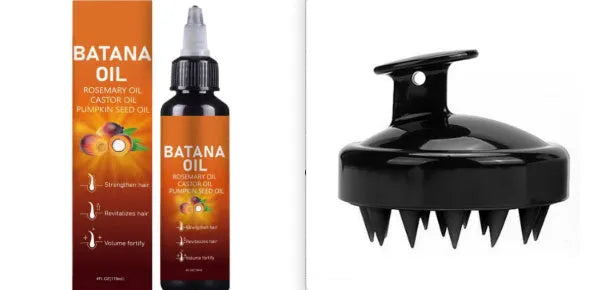 Batana oil hair care essential oil 118ml bottle with moisturising and frizz control benefits