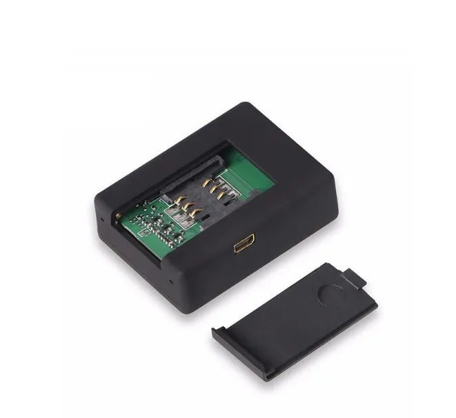 Black N9 mini type X009 GSM car alarm and positioner unit