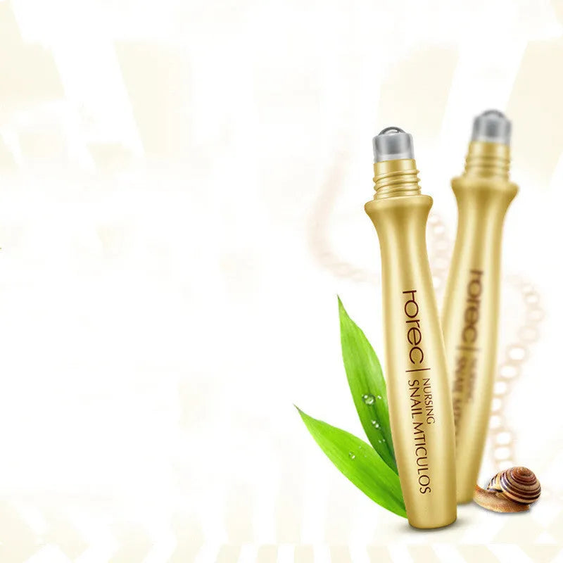 Snail extract eye cream 15ml roller ball eye essence with snail secretion filtrate