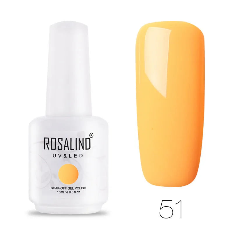 ROSALIND 15ml gel colour phototherapy glue bottle in selected hotting colour shade