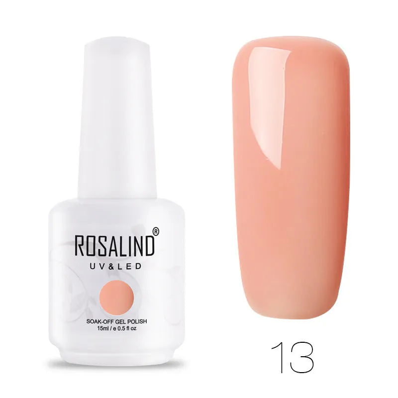 ROSALIND 15ml gel colour phototherapy glue bottle in selected hotting colour shade