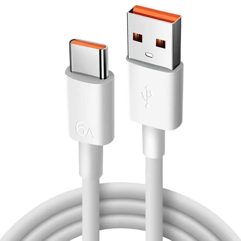 USB C to USB C PD fast charging cable, woven, in 25cm 1m 1.5m or 2m length, Black Gold Silver White