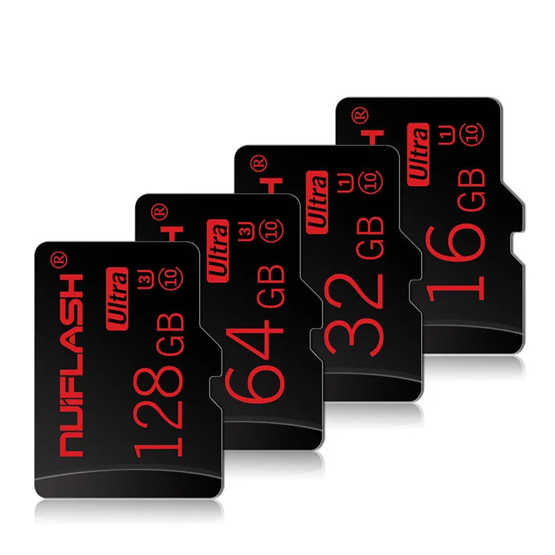 64GB Class 10 high speed micro SD memory card with adapter and write protection switch