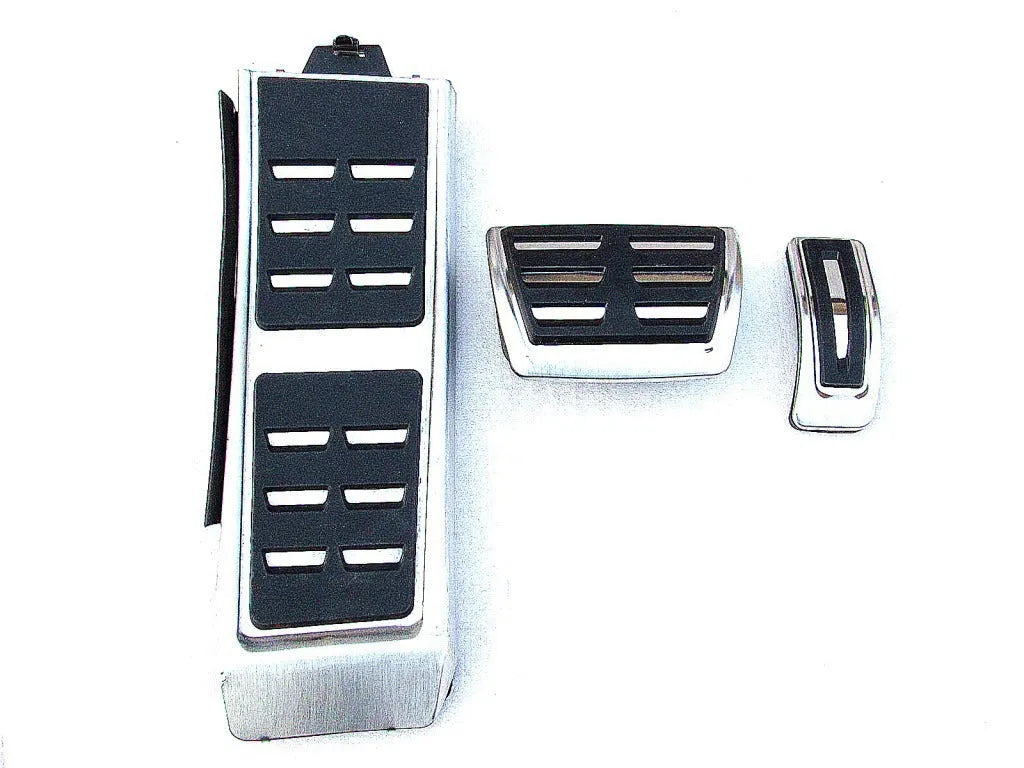 Stainless steel brake accelerator pedal for Porsche Macan SUV in black finish