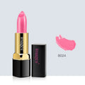 Set of 10 tube lipsticks in shades including coral red, bright orange, and barbie pink.