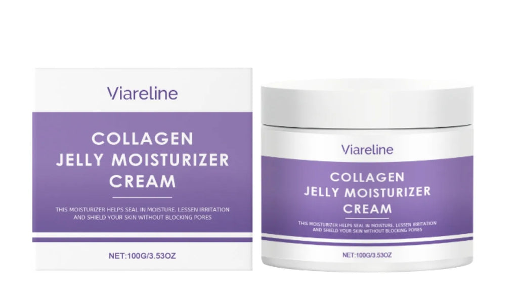 30ml collagen face moisturising cream with hyaluronic acid, glycerin, and mineral oil in a single unit
