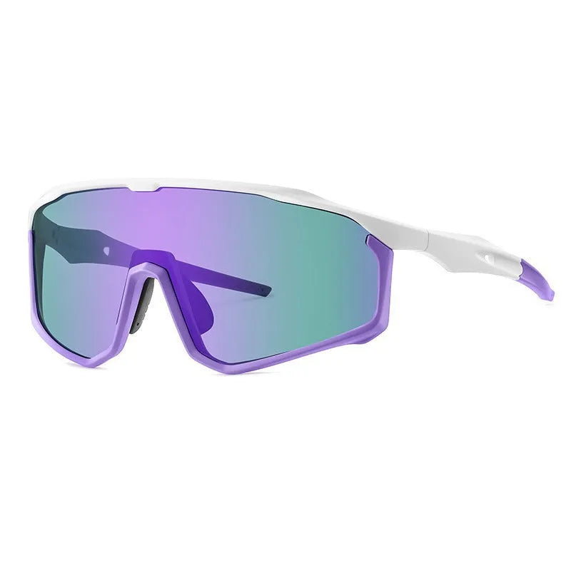 Mountaineering goggles with full frame design and colourful lenses for climbing hiking UV protection