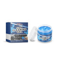 Car cleaning gel tub 6.4x7cm in 140g and 150g options for car vents and keyboards