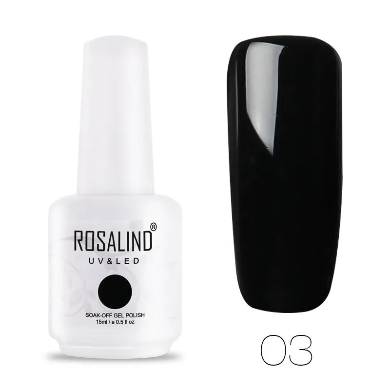 ROSALIND 15ml gel colour phototherapy glue bottle in selected hotting colour shade