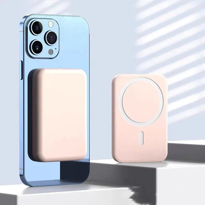 Four-corner airbag MagSafe phone case in transparent PC frosted finish for iPhone 11-15