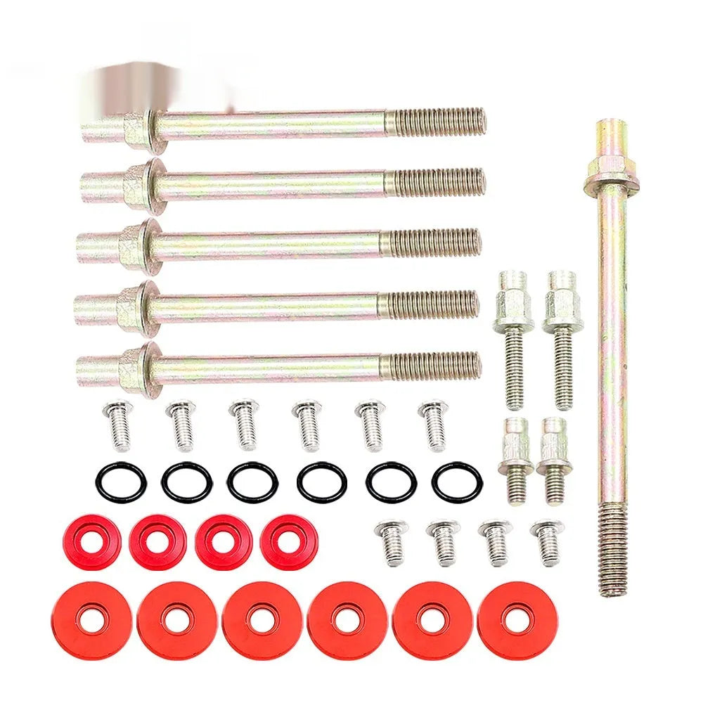 Aluminium engine gasket kit for Honda Civic K series in Black, Blue, Red, Silver colours