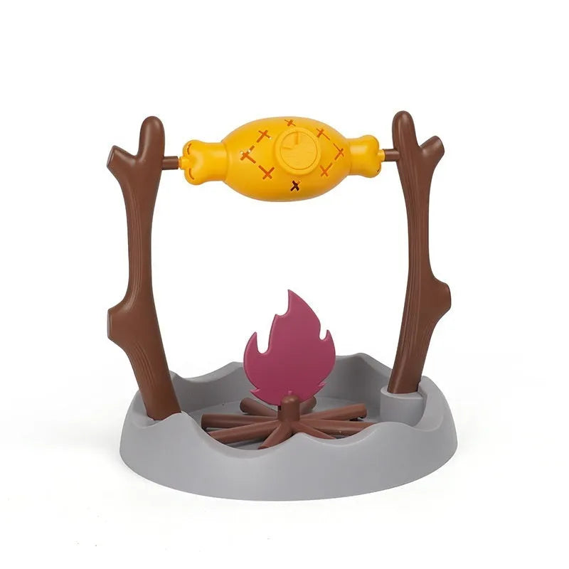 A 30cm cubic tumbling cat feeder toy for slow feeding and interactive play.