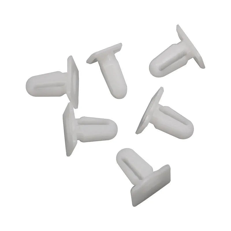 Black automobile plastic nails and buckles for car interior trim, 60-piece pack