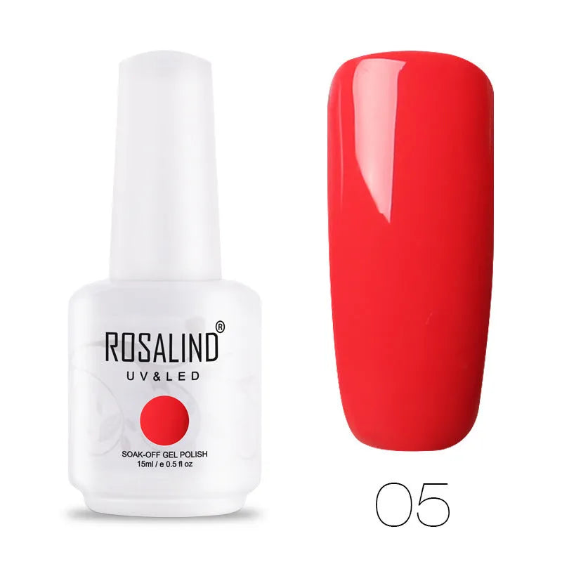 ROSALIND 15ml gel colour phototherapy glue bottle in selected hotting colour shade