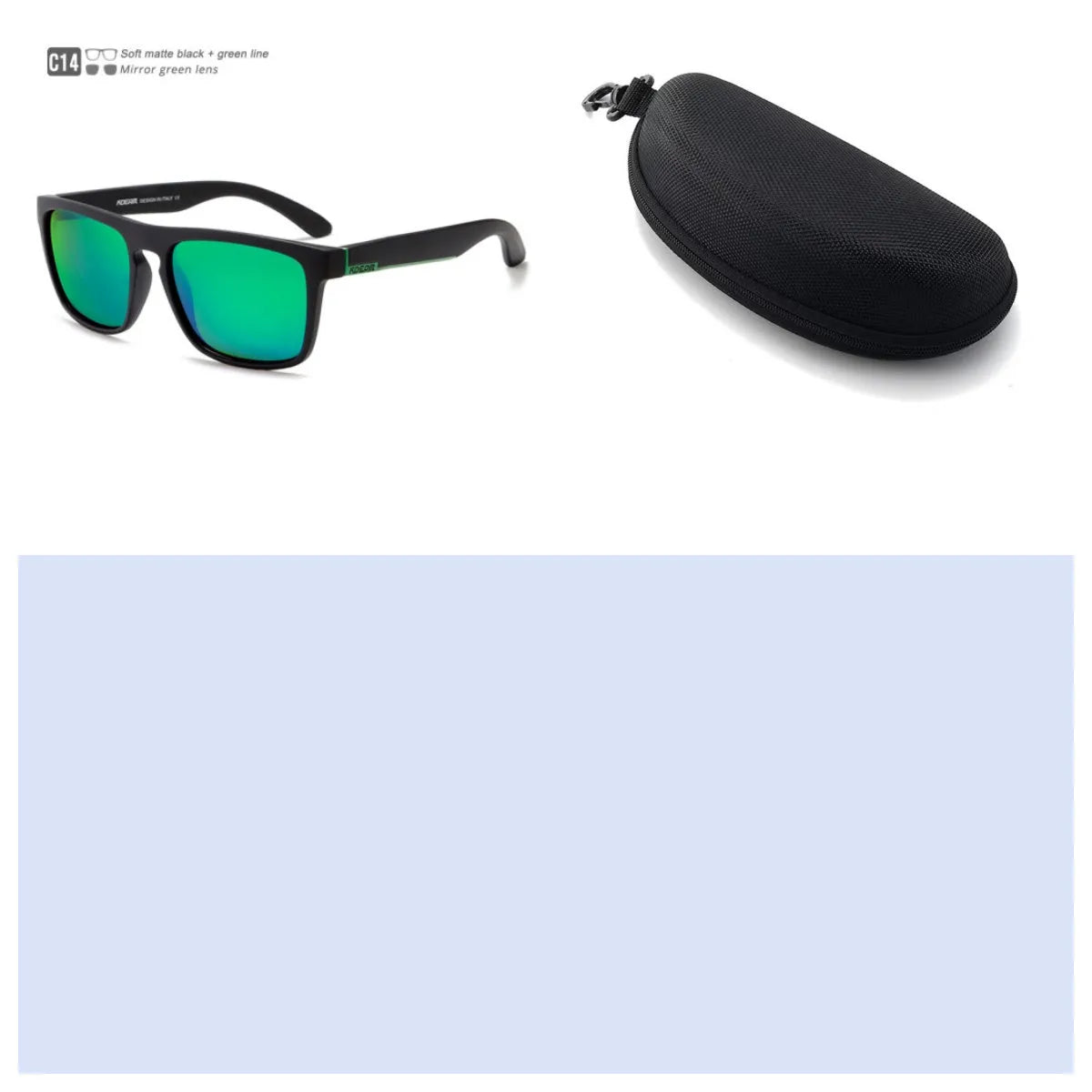 Men's polarized sports driving sunglasses with full frame, UV400 protection, and multiple colour options