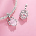 925 silver bow-shaped DIY pendant with electroplated finish, height 2.4cm, width 1.2cm, aperture 0.45cm