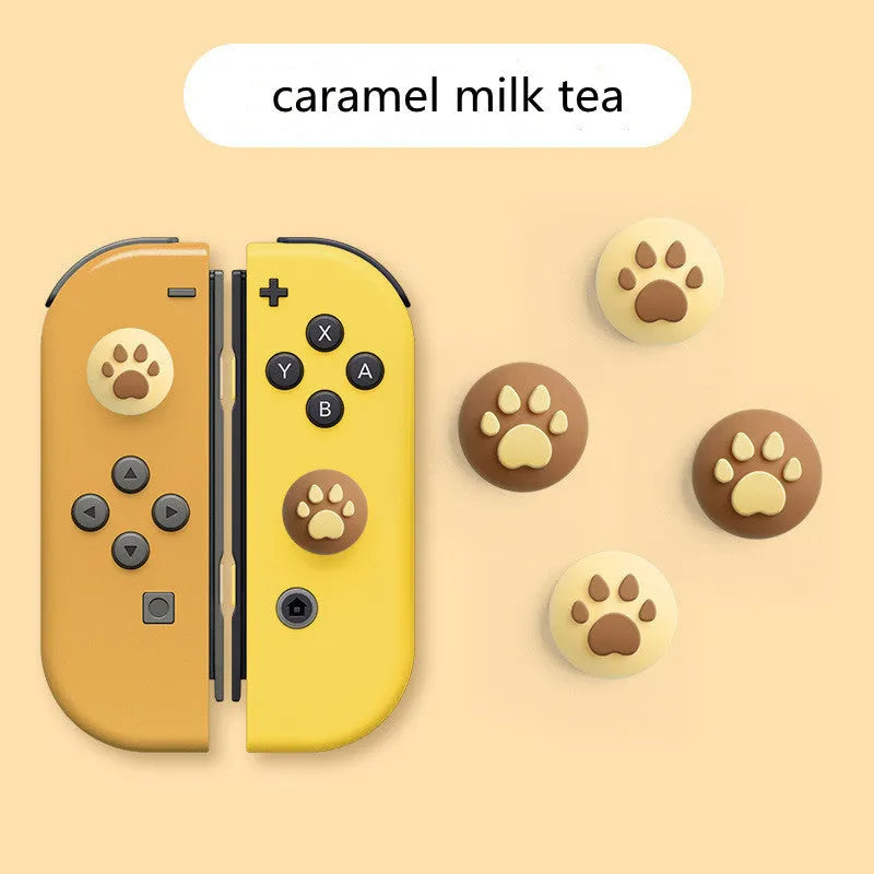 Nintendo Lite silicone joycon sleeve with cat claw textured rocker caps in assorted colours