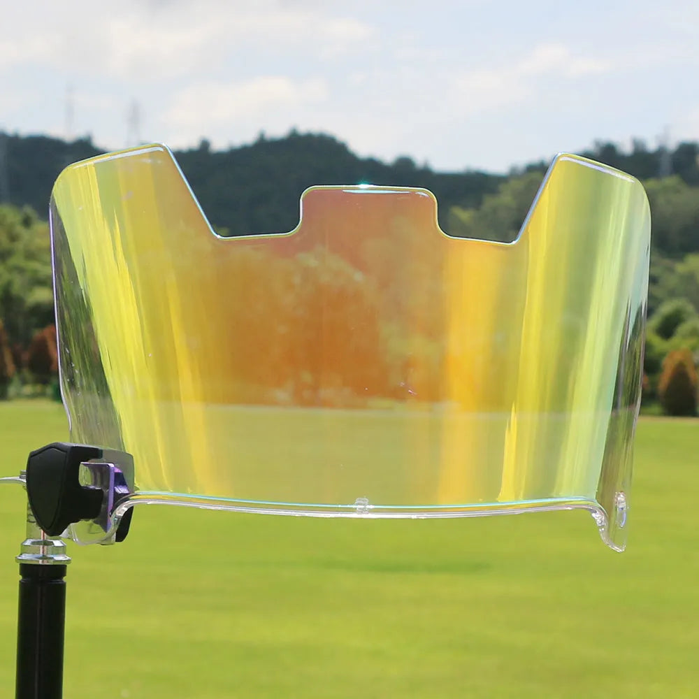 Rugby helmet goggles in multicolour options with tool-free installation system