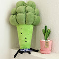 Simulation vegetable plush toy 55cm or 65cm, PP cotton with down cotton filling, washable surface, cute colour option
