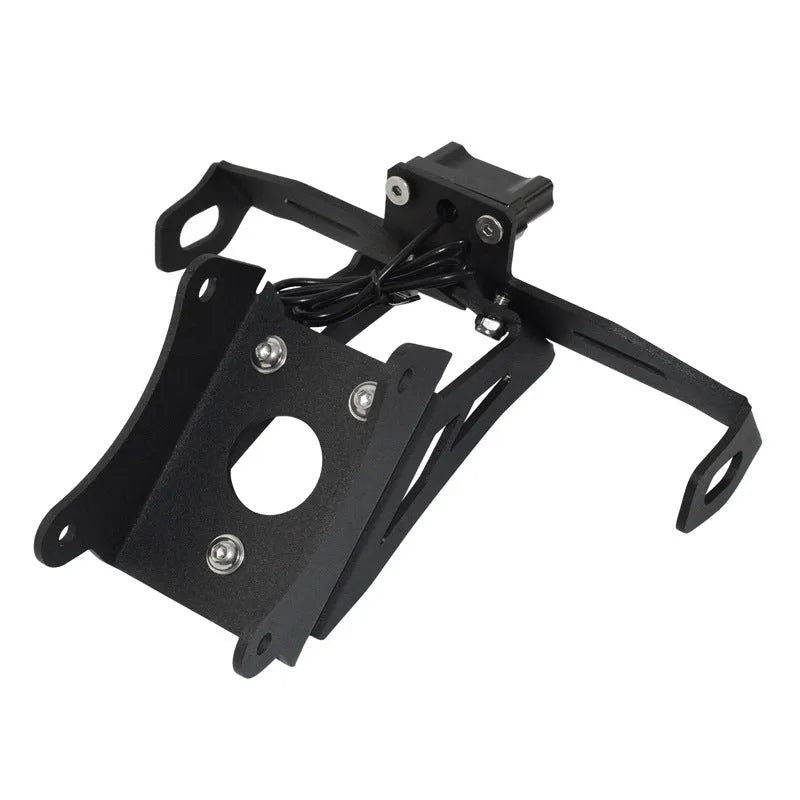 Black aluminium alloy short tail license plate holder bracket for Honda motorcycles