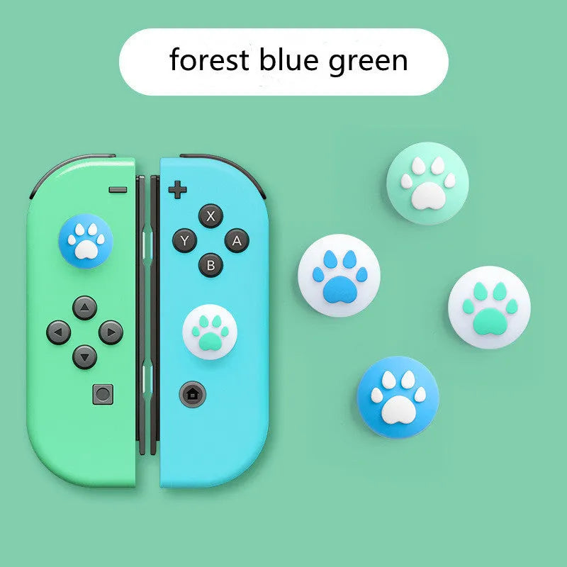 Nintendo Lite silicone joycon sleeve with cat claw textured rocker caps in assorted colours