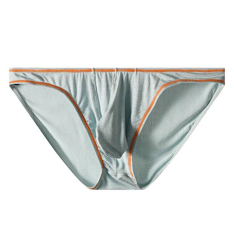 Men's modal ice silk underwear with butt-lift design in multiple colour options