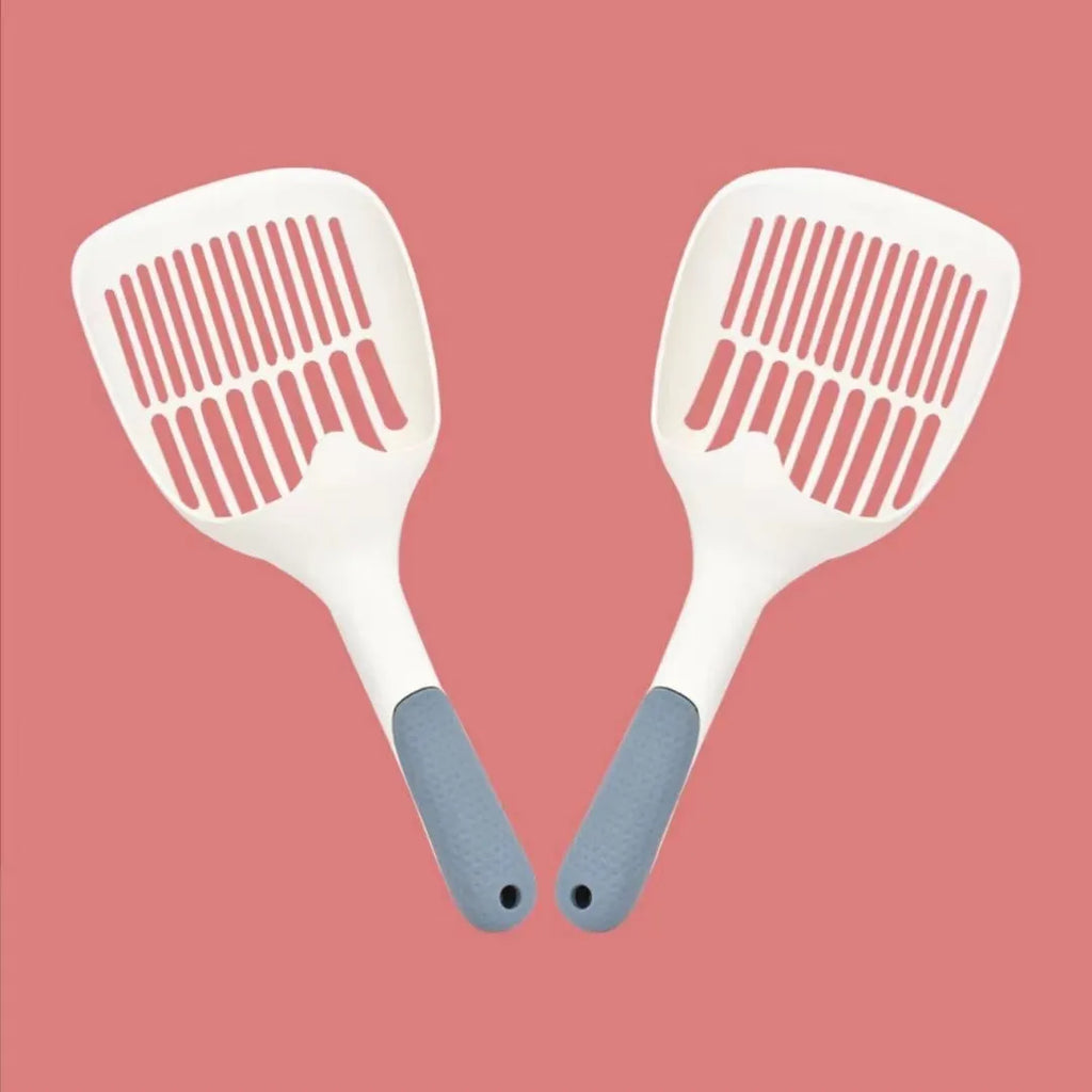 Large cat litter shovel for tofu cat litter, plastic scoop for pet cleaning, 1pcs or 2pcs option