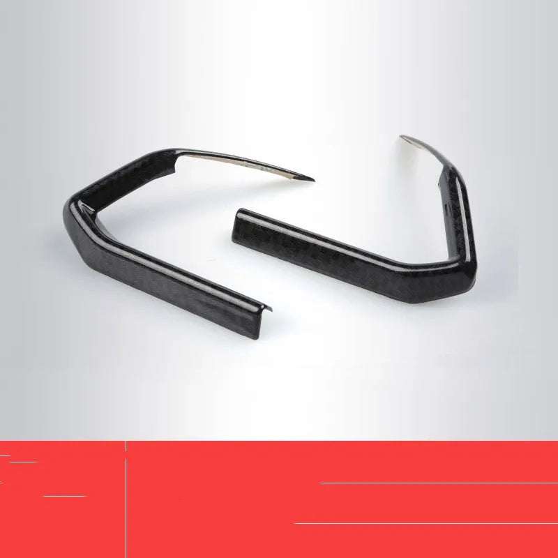 ABS material steering wheel frame set for car interior decoration with adhesive installation