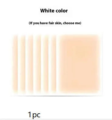 Tattoo cover patch for birthmark and tattoo concealment in six skin tone colours