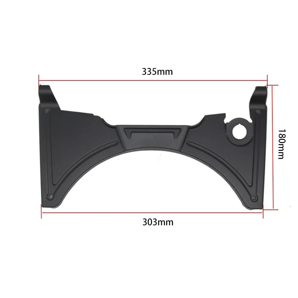 MO-CH003 black ABS plastic cockpit fairing for BMW R1250GS and R1200GS LC motorcycles