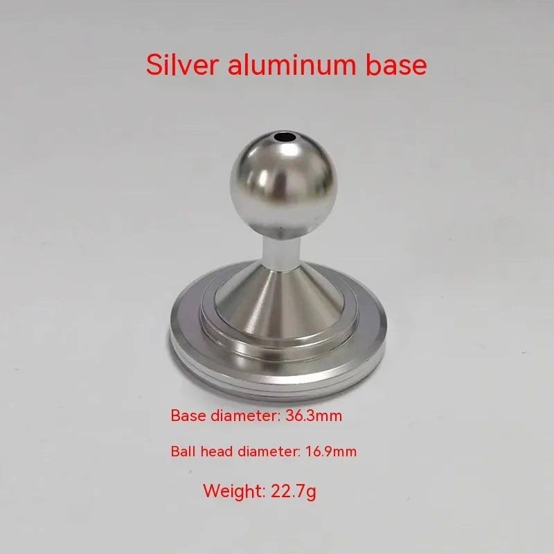 Aluminium alloy instrument panel base plate in universal style for vehicle dashboard mounting
