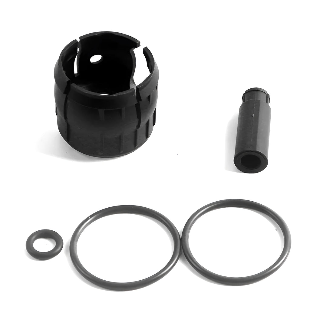 Black plastic gear lever knob cover for Vauxhall Opel Zafira, shown next to a ruler for scale.