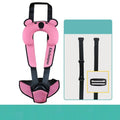 Cute Number One portable child car seat belt retainer in pink, red, or blue.