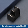 Car dashboard sunglasses clip in four colours: black, grey, green, and red.