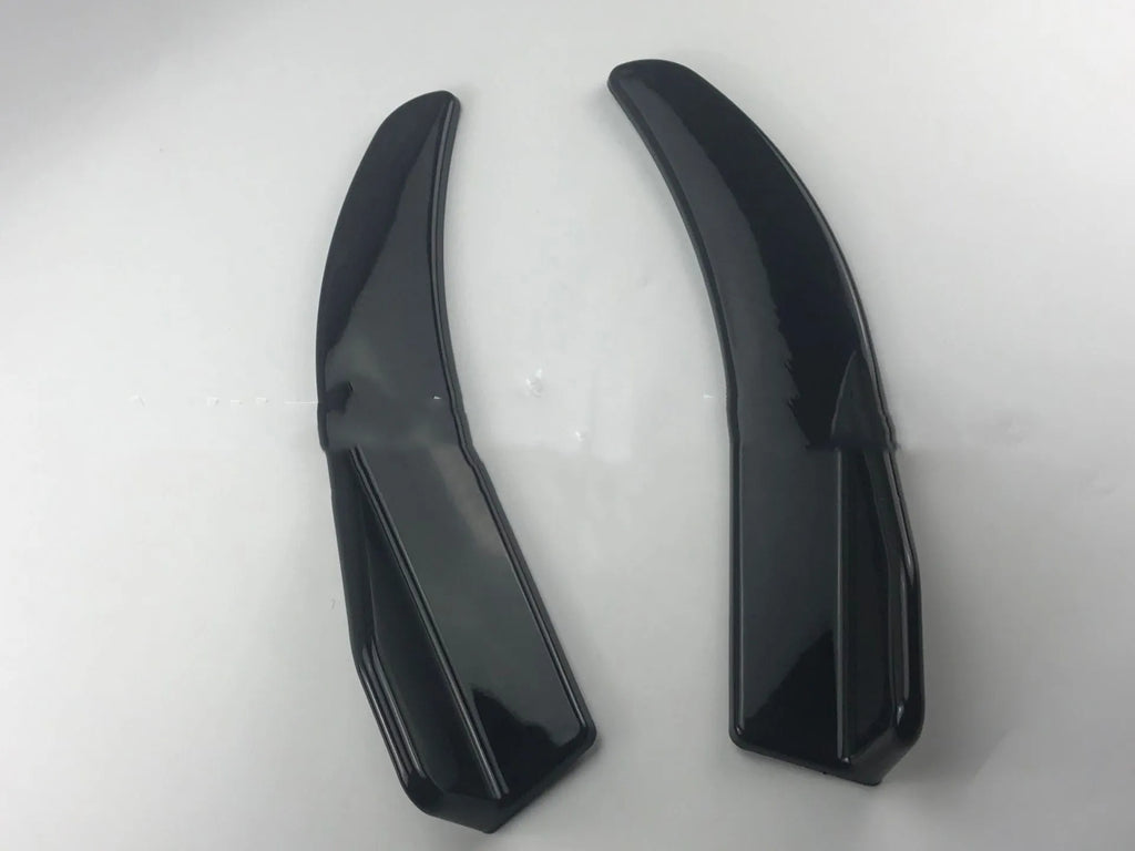 ABS car deflector lights with carbon fibre finish for front and rear installation on General Motors vehicles