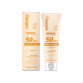 80g tube of clear zinc oxide mineral sunscreen with chamomile and aloe extracts.