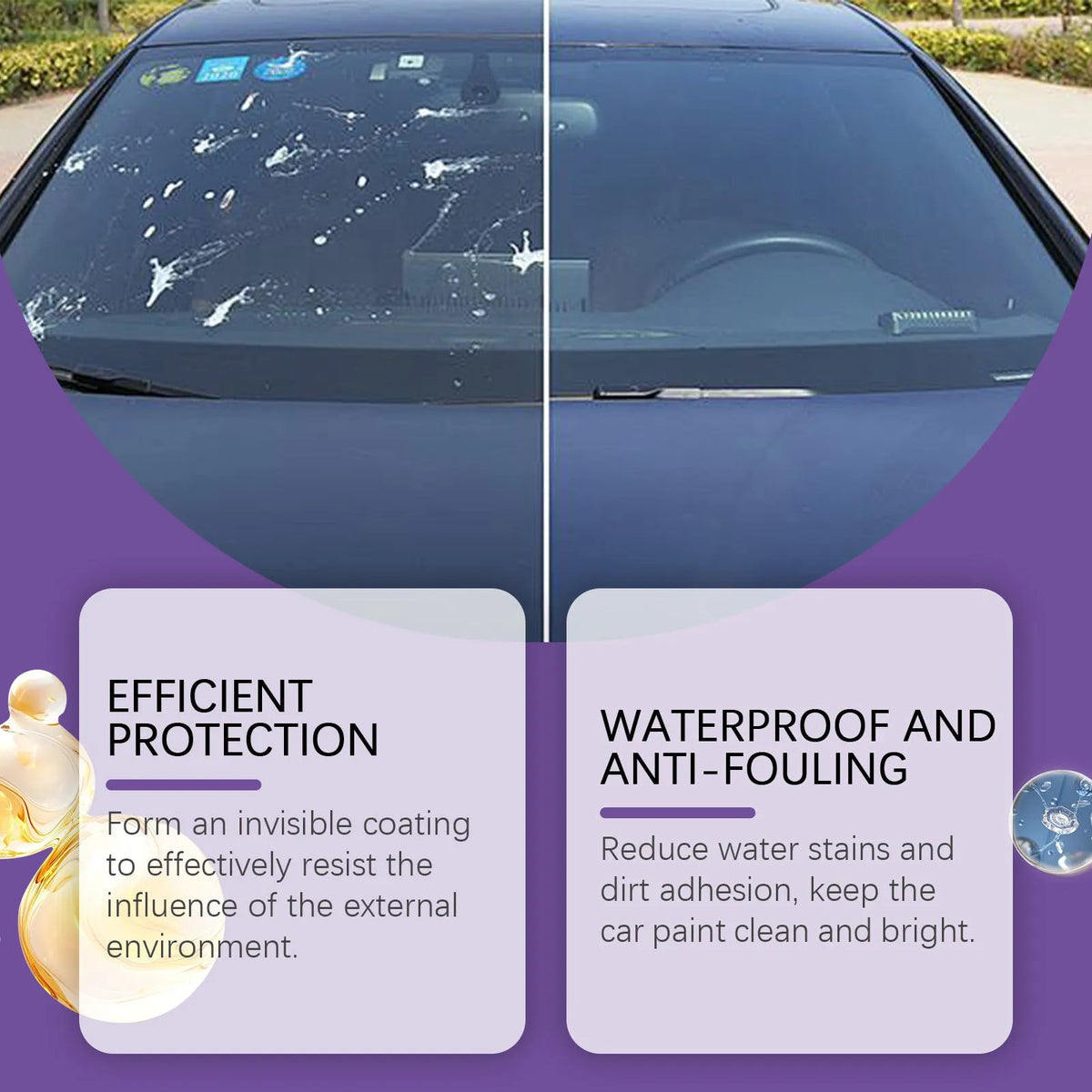 100ml car coating protective spray bottle for automotive paint protection and gloss enhancement