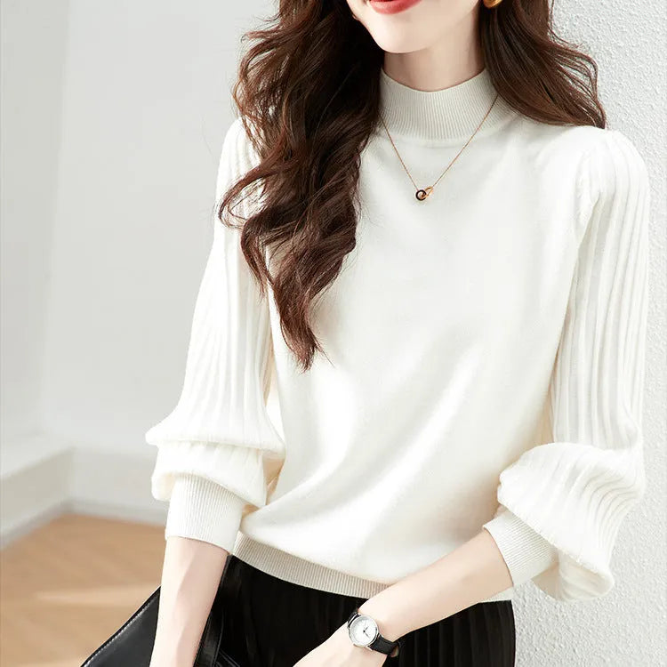 Slim fit half turtleneck casual shirt in apricot colour with regular sleeves.